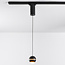 7W railspot 1-fase Ona met dimbare LEDs - zwart (prijs per stuk)