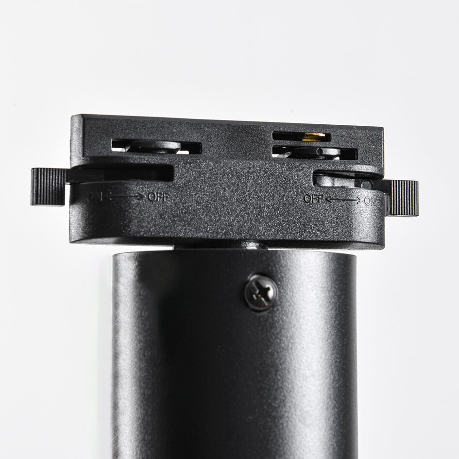 Projecteur sur rail 7W monophasé Ona avec LEDs dimmables - noir (prix par pièce)