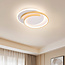 Plafonnier design 2-lumières Reza avec LEDs dimmables - rond