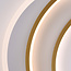 Plafonnier design rond Reza 2 lumières à LED dimmables