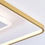Plafonnier design carré Rune 2 lumières à LED dimmables