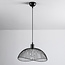Lampe suspendue minimaliste en métal noir - Ravi