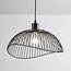 Lampe suspendue minimaliste en métal noir - Ravi