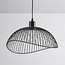 Lampe suspendue minimaliste en métal noir - Ravi