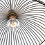 Lampe suspendue minimaliste en métal noir - Ravi