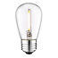 Dimbare 1 watt filament lamp van glas, 2200K: 15 of 25 pack