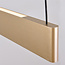 Lampe suspendue minimaliste Abby avec luminosité réglable - or