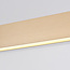 Hanglamp Abby - goud met geïntegreerde LED en instelbaar wattage