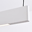 Lampe suspendue minimaliste à luminosité réglable Abby - blanc