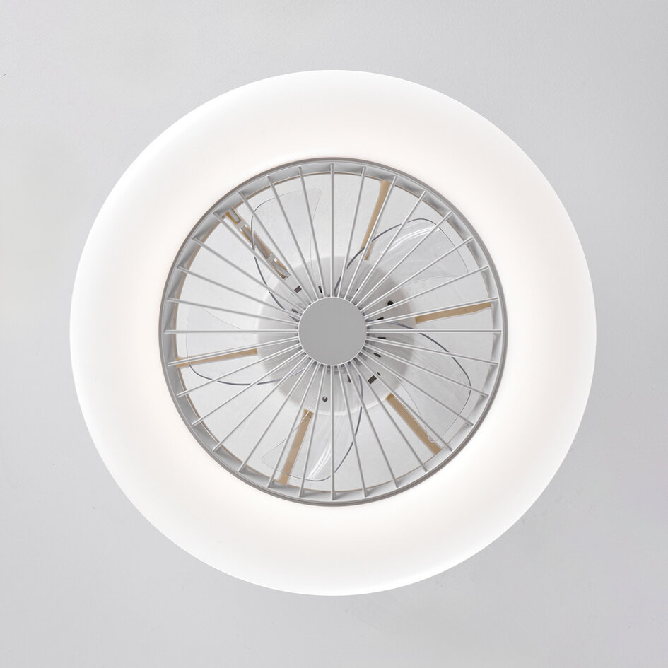 Ventilateur de plafond Cakir LED avec température de couleur réglable