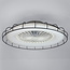 Ventilateur de plafond Cakir LED avec abat-jour en métal - couleur réglable