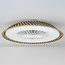 Ventilateur de plafond Cakir avec effet stéréo et lumière réglable - habillage en bambou