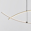 Suspension Arche - noire avec LED à intensité variable sur 3 niveaux