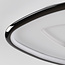 Plafondlamp Cellu met 3-staps dim in zwart chroom