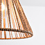 Lampe suspendue bohème avec corde tressée, 3 lumières - Tiga