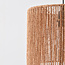 Lampadaire en arc avec abat-jour naturel - Reed
