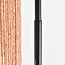 Lampadaire en arc avec abat-jour naturel - Reed