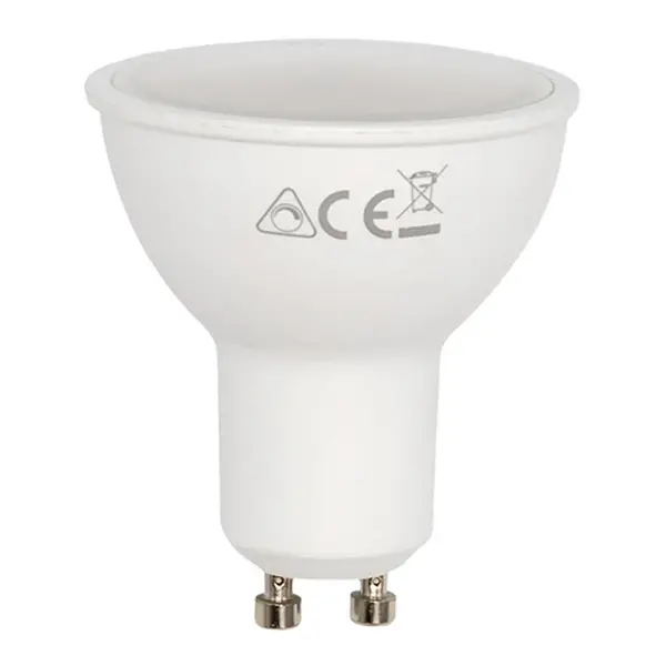 GU10 dimbare LED lamp, 7W, 4000K, 100°
