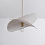 Lampe suspendue moderne blanche, 1 lumière - Linha