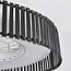Plafondventilator Cakir met stereffect en aanpasbare kleurtemperatuur - zwarte bamboe kap