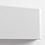 Applique Norell 83 cm en blanc à LED intégrées