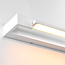 Witte draaibare wandlamp Sirle, 60 cm