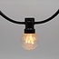 Guirlande lumineuse d'extérieur de 0,7 W avec ampoules LED blanc extra chaud