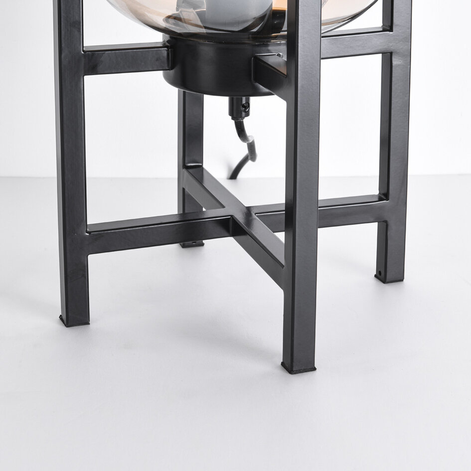 Lampe de table en verre ambré - Duuk