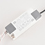 9W inbouwspot Meya met ring 2 - wit