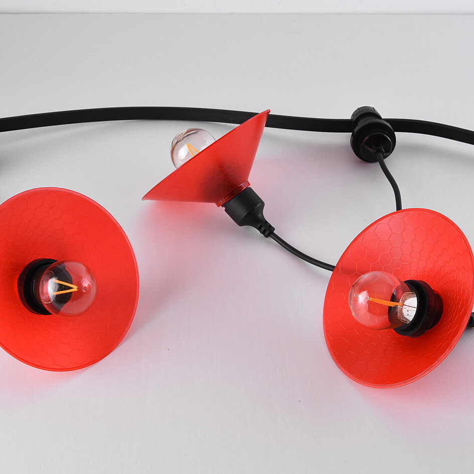 Capuchon pour bornes lumineuses - rouge