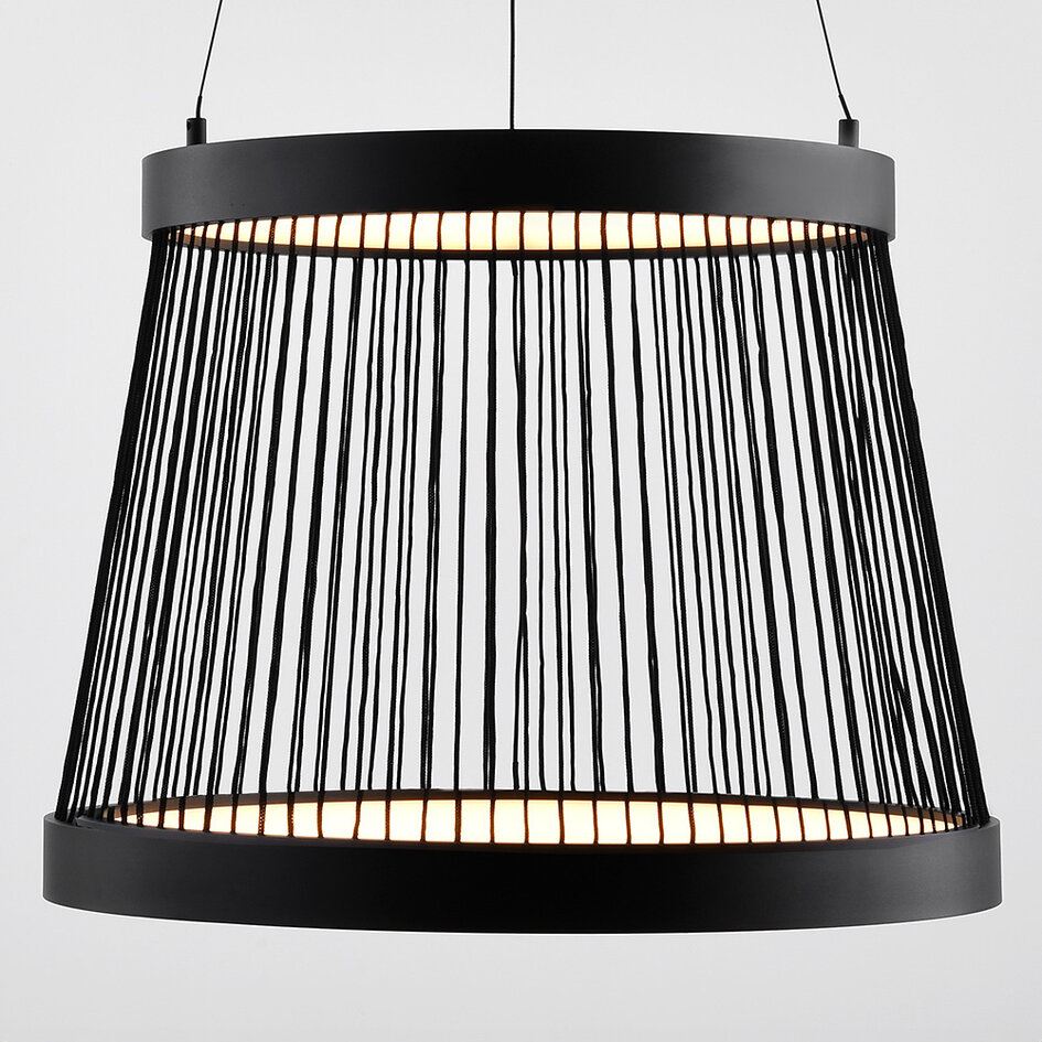 Design hanglamp Kae, 3-staps dimbaar  - zwart