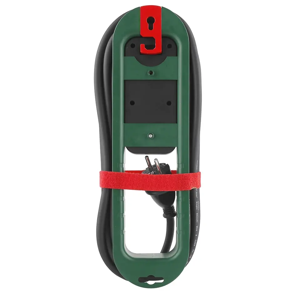 Prise extérieure polyvalente IP44, 3 x 1,5mm² épaisseur du cordon (pas compatible prise terre)