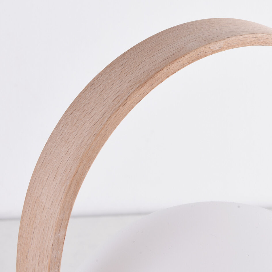 Oplaadbare 3-staps dimbare solar tafellamp Saro - draagbaar