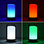 Witte oplaadbare tafellamp Sal dimbaar - RGB