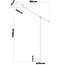 Lampadaire Tom avec bras inclinable - brun café