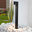 Lampadaire industriel Simone, 70 cm - noir