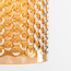 Suspension moderne Lana avec verre ambré 1 lumière - variante 2