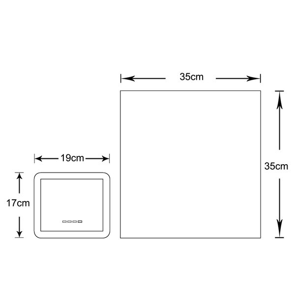 Applique solaire d'extérieur 60W - Silla