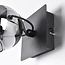 Draaibare inbouw wandspot met smoke glas - Jace