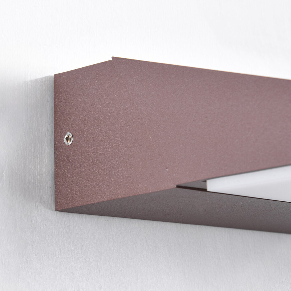 Draaibare buitenwandlamp Argento - bruin