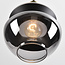Lampe suspendue à 1 lumière Sofie - verre rond