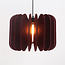 Suspension Benthe en feutre PET - rouge foncé