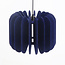 Suspension en feutre PET, bleu marine - Benthe