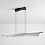 Design hanglamp Mitsu - 3-staps dimbaar - geborsteld zilver