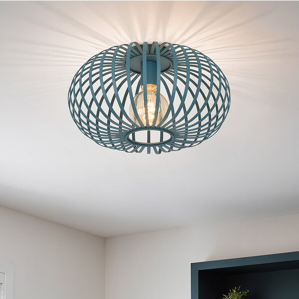 Plafonnier à 1 lumière Fiore - bleu marine
