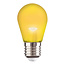 2 watt dimbare LED lamp met E27 fitting - geel