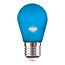 LED lamp dimbaar 2 watt blauw E27