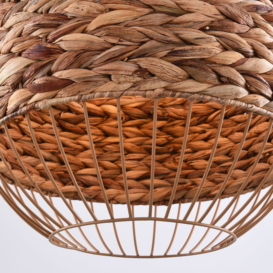 Boho hanglamp Botan met gevlochten touw