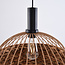 Boho hanglamp Botan met gevlochten touw