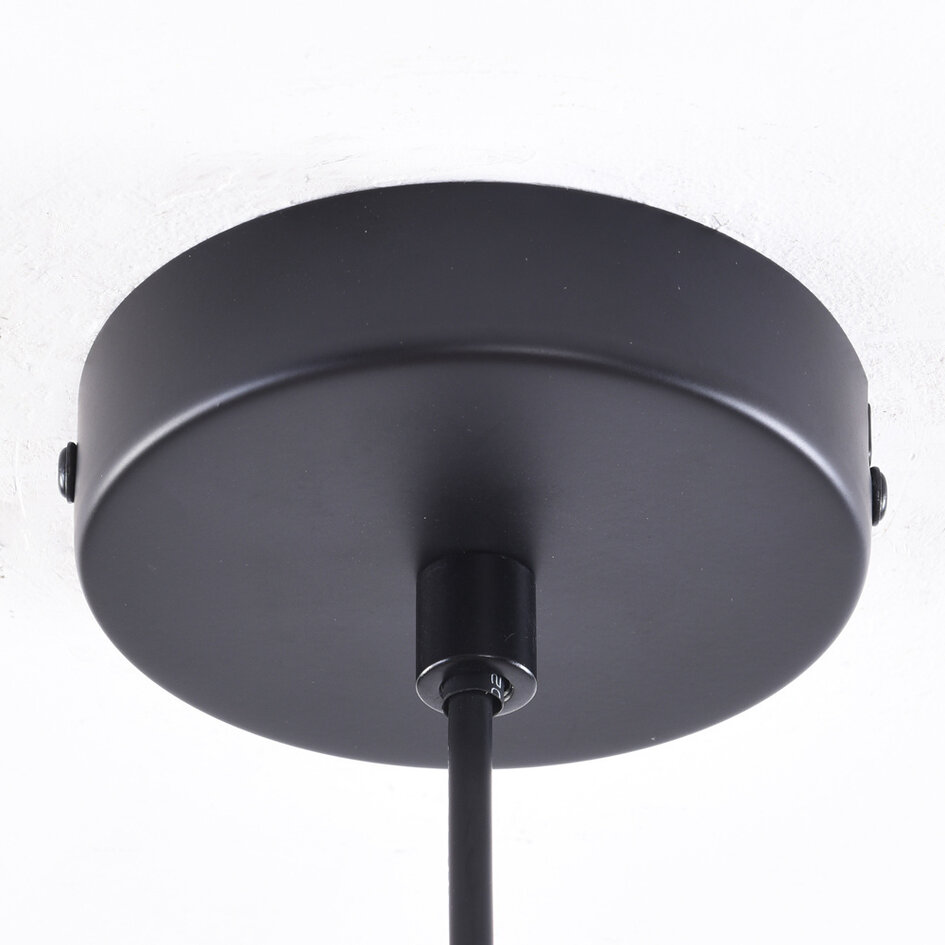 Boho hanglamp Botan met gevlochten touw